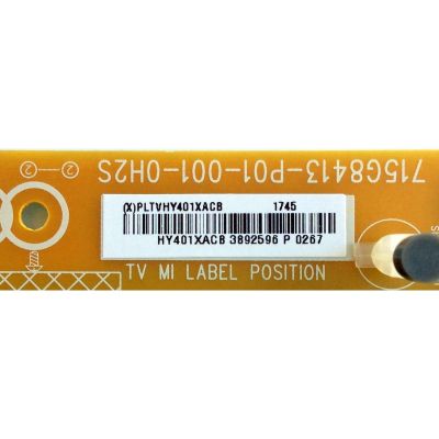 FUENTE DE PODER PARA TV SONY / NUMERO DE PARTE PLTVHY401XACB / 715G8413-P01-001-0H2S / HY401XACB / 1-897-244-11 / PANEL TPT500U1-QVN03.U REV:S7B0E / MODELO KD50X690E / KD-50X690E - Imagen 2